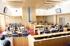 議場の様子